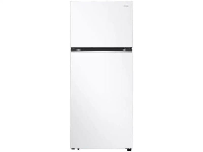 Geladeira LG Frost Free, Compressor Smart Inverter 10 anos de Garantia, Inox, Duplex, Branca, 375L, Eficiência A+++, Gn-B372PQW