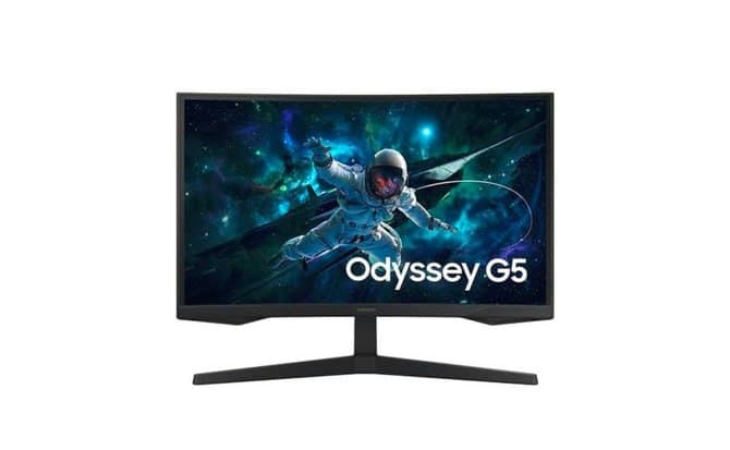 Monitor Gamer Samsung LS27CG552EL 27” QHD 165Hz 1ms 40W Preto