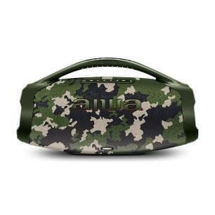 Caixa de Som Bluetooth AIWA Boombox BBS-01GR 200W Camuflado Verde Bivolt 127V/220V