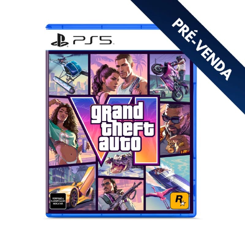 Grand Theft Auto VI Edição Standard - Playstation 5 GTA 6 ps5 - Pré Venda
