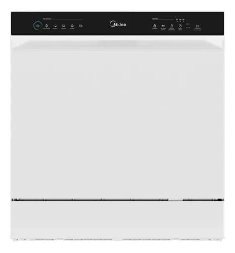 Lava Louças 8 Serviços Branco Touch Plus Midea