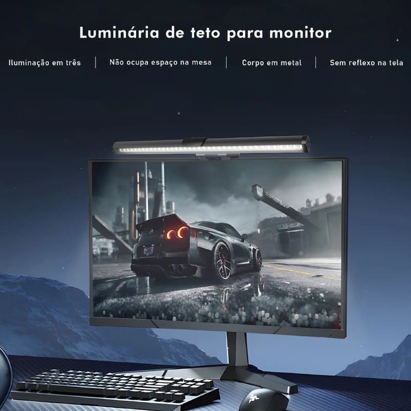 Lightbar para monitor