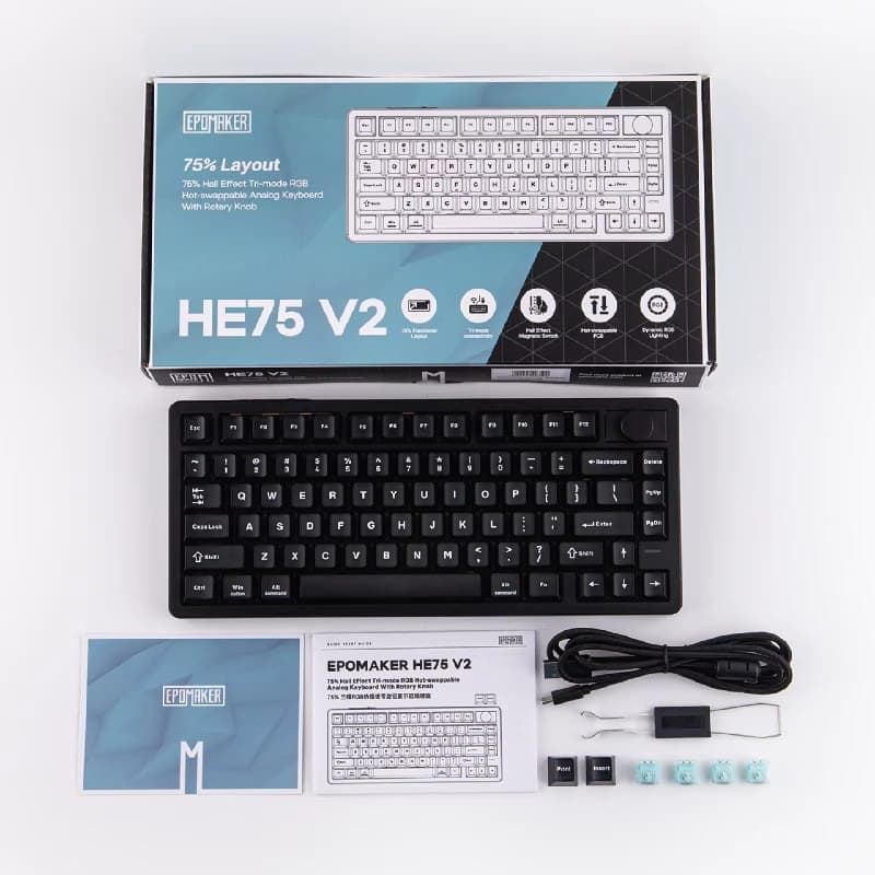 Teclado Magnético Epomaker HE75 V2