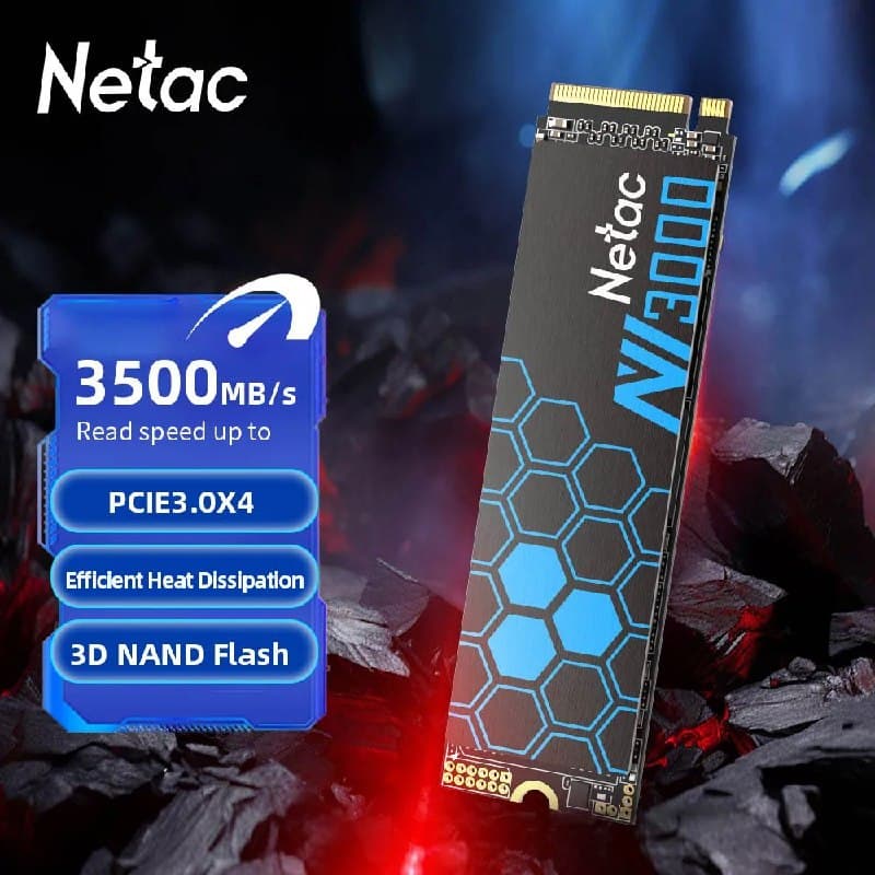 Netac SSD NVME M.2 3500MBs