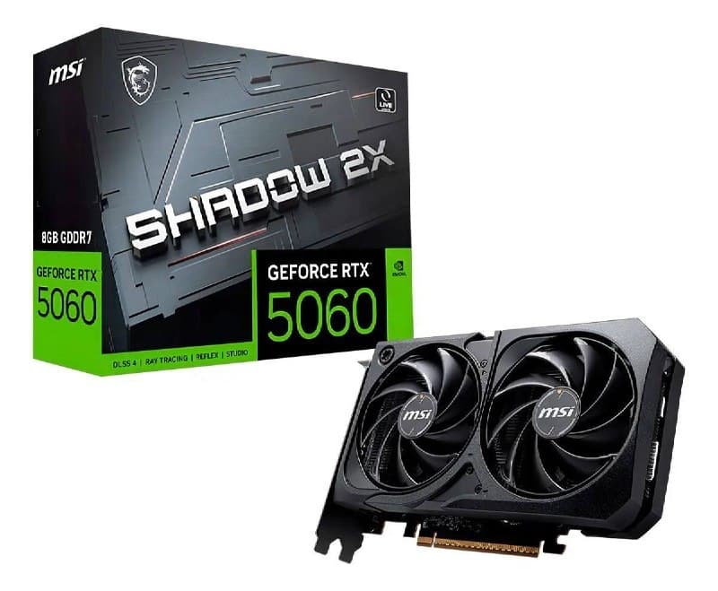Nvidia GeForce RTX 5060 SHADOW 2X OC 8GB