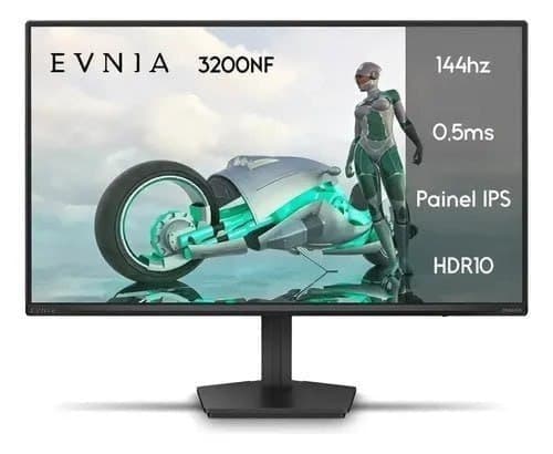 Monitor Gamer Philips 24 Evnia Ips 180hz 0,5ms Cor Preto