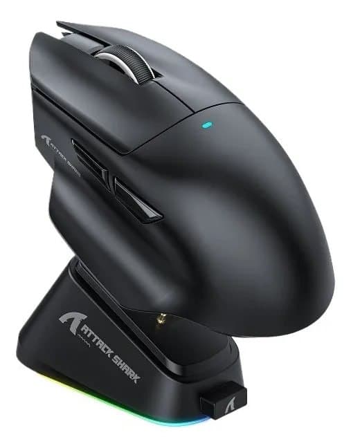 Mouse Gamer Sem Fio Attack Shark V6 25000dpi
