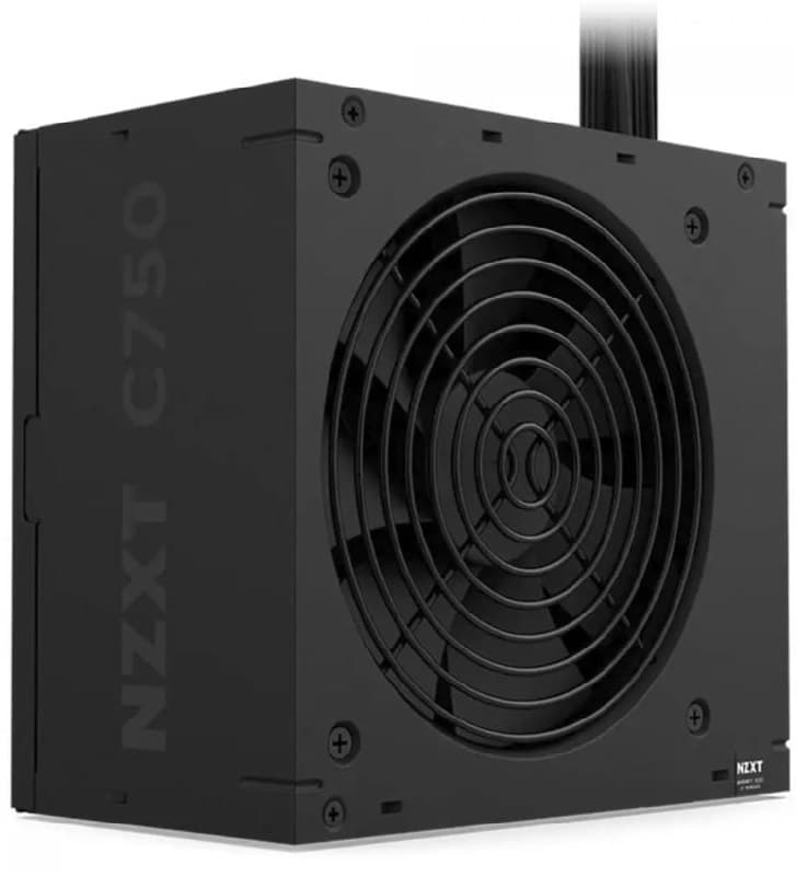 Fonte NZXT C750 Bronze, 750W, 80 Plus Bronze, PFC Ativo, ATX 3.1, Preto, PA-7B3BB-US
