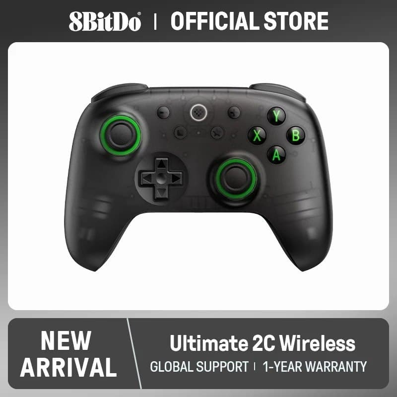 8BitDo - Controlador de jogos sem fio Ultimate 2C para PC