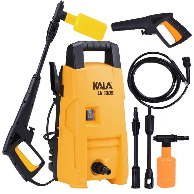 Lavadora Alta Pressão Lava Rápido 1200W Kit Shampoo Kala
