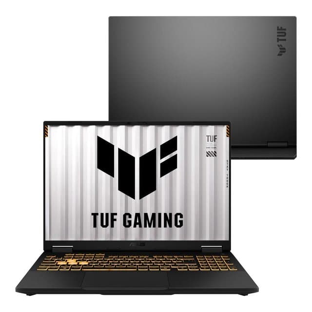 Notebook ASUS TUF Gaming F16 RV298 Intel i5 14a, NVIDIA RTX™ 5060, 16GB, 512GB SSD, KeepOS, 16" LED FHD nível IPS 165 Hz