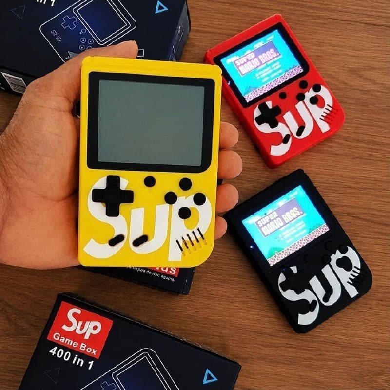 Mini Console Retro Sup Game Box Portátil 400 Jogos