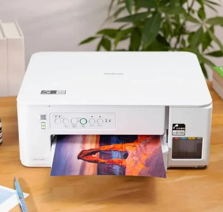 Impressora Multifuncional Brother DCP-T436W Tanque de Tinta, Colorida, Wi-Fi, USB, Bivolt