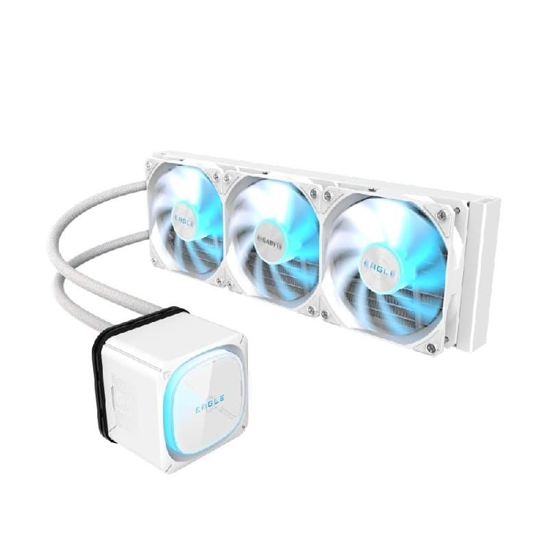 Water Cooler Gigabyte Eagle 360 Ice Argb 360Mm Amd E Intel Branco Gp Gigabyte Eagle 360I