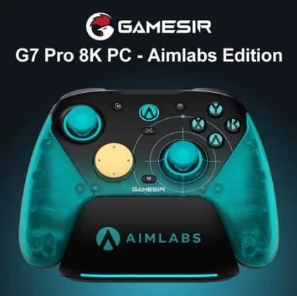 Controle GameSir G7 Pro 8k PC Aimlabs Edition Wireless