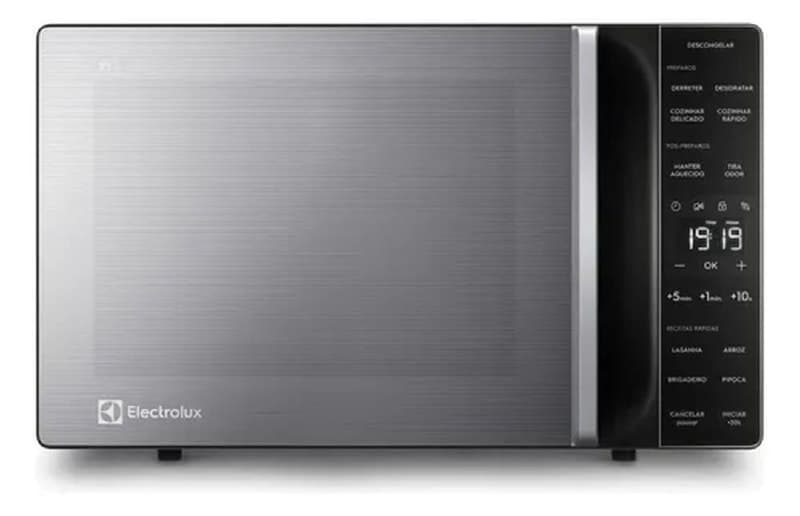 Micro-ondas Electrolux Prata 23L Efficient Me23s 127V