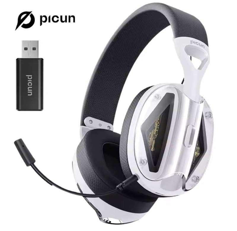 Headset sem fio Picun-G1(Branco)