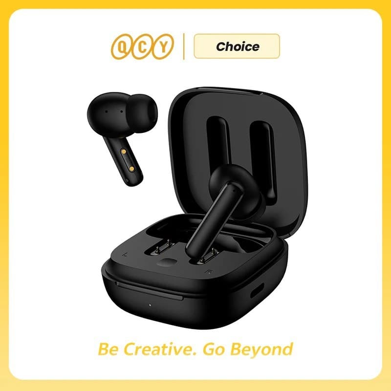 QCY-T13 ANC Fones De Ouvido Sem Fio, Bluetooth 5.3 TWS, ANC, Auscultadores De Cancelamento De Ruído, 4 Microfones ENC Headset, In-Ear, Handfree Earbuds T 13 QCYT13