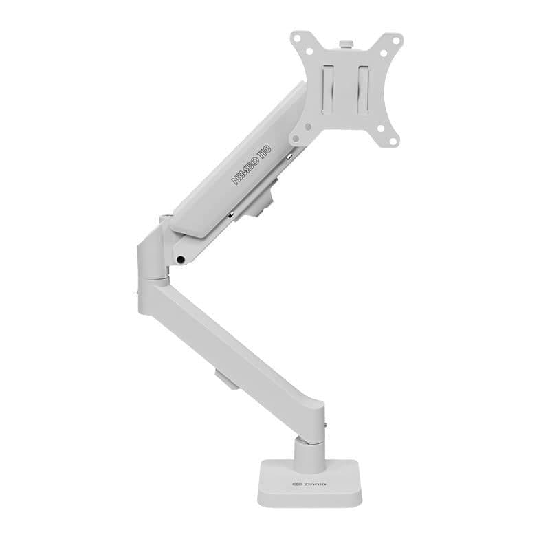 Suporte Articulado Para Monitor 13 a 32 Pistão a Gás Ajustável Zinnia Nimbo 110 Branco
