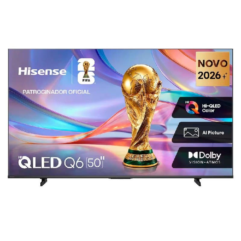 Smart TV 50 4K QLED Vidaa Dolby Vision Hisense