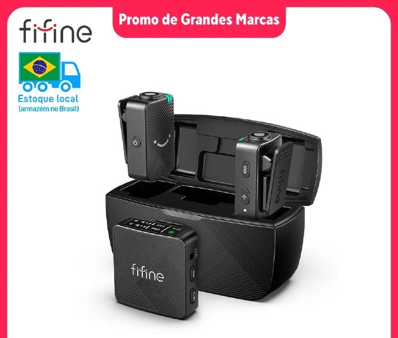 Microfone de lapela FIFINE M9