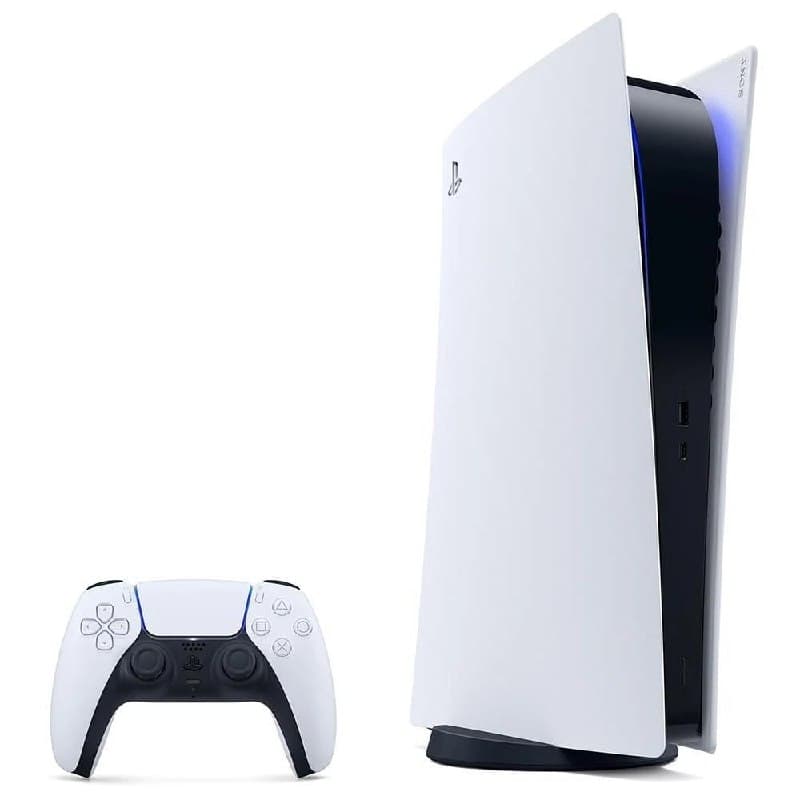Console Playstation 5 Sony, SSD 825GB, Controle Sem Fio Dualsense, Edição Digital, Branco