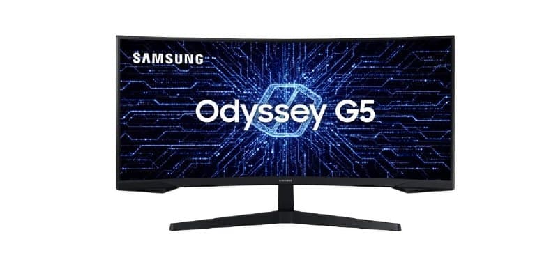 Monitor Gamer Curvo Samsung Odyssey G5, 34'' Qhd 165hz