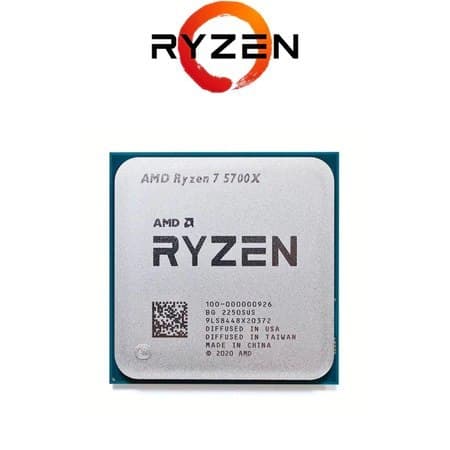 Ryzen 7 5700x 3.4ghz (4.6ghz Max)