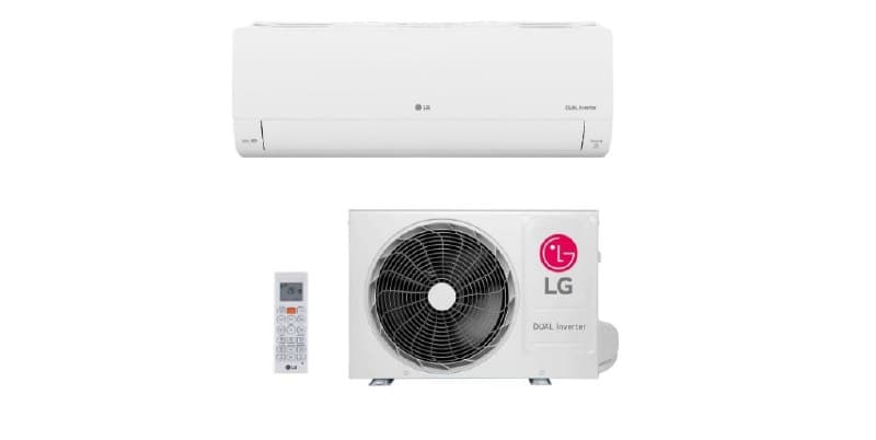 Ar Condicionado Split LG AI Dual Inverter Compact 9000 BTU/h Frio S3-Q09AAQAK - 220 Volts