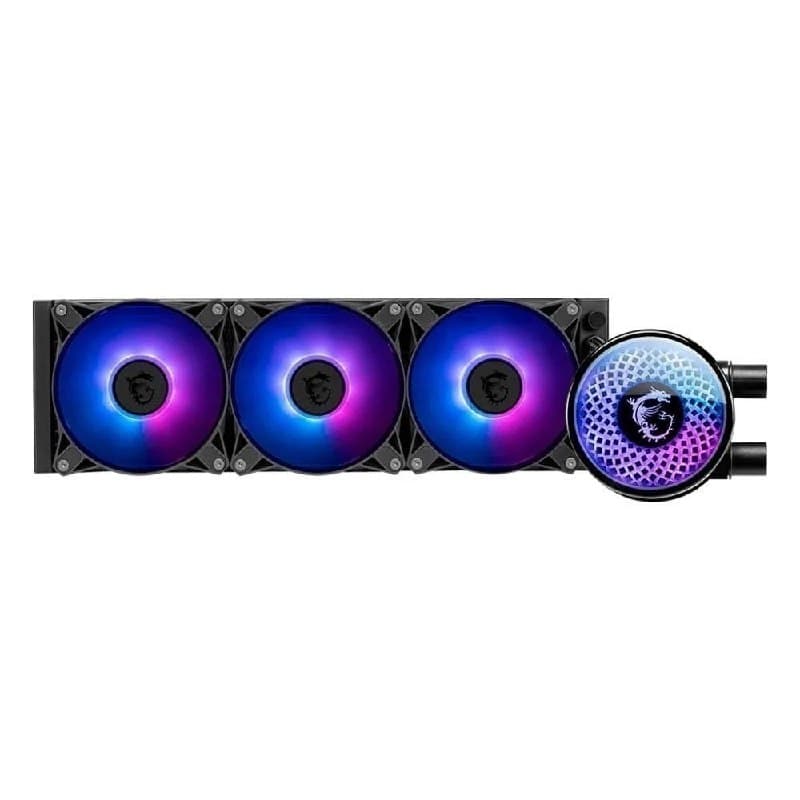 Water Cooler MSI MAG Coreliquid A12, ARGB, 360mm, Intel e AMD, Preto - CLA12360