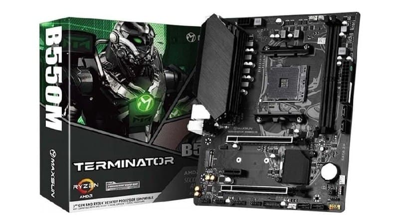 Placa Mãe Maxsun B550M Ms-Terminator, Chipset B550, AMD AM4, mATX, DDR4, MS-Terminator B550M