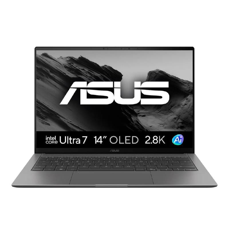 Notebook Asus Zenbook S14 Ia Pc Ux5406aa Intel Core Ultra 7 16Gb Ram 512Gb Ssd Win 11 Home 14” Oled 2.8K 120Hz Su308w