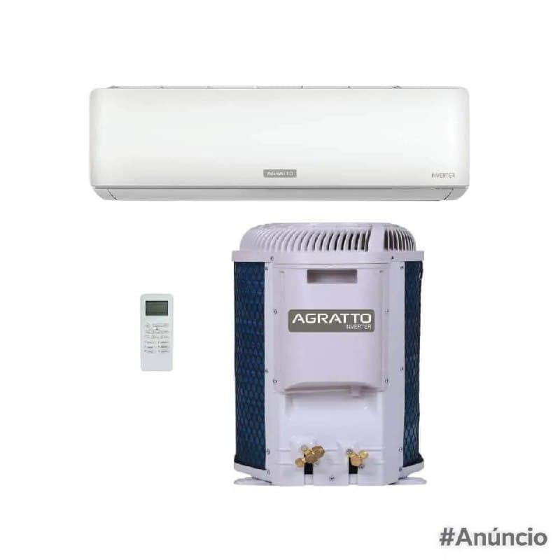 Ar Condicionado Split Inverter 12000 BTUs Agratto Zen Top Frio ZICST12F-02 - 220V