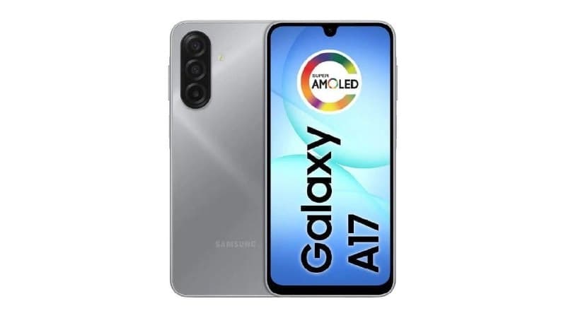 Samsung Galaxy A17 Com Ia, 128gb, 4gb Ram, Câm De 50mp, Tela De 6.7, Nfc, Ip54 Cinza