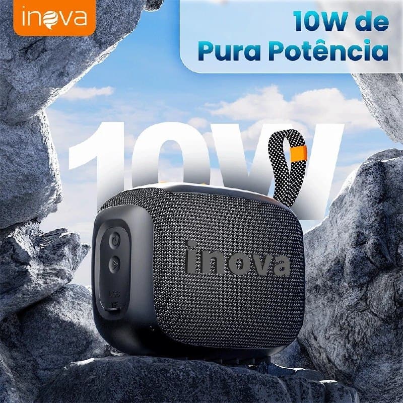 Inova caixa de som Bluetooth Portátil Go 4 À Prova D 'Água