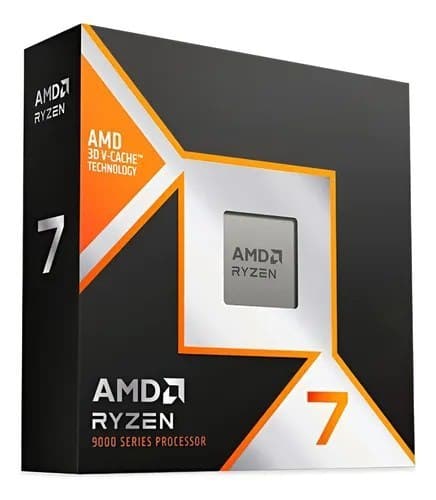Processador Amd Ryzen 7 9800x3d 104mb 4.7ghz 5.2ghz