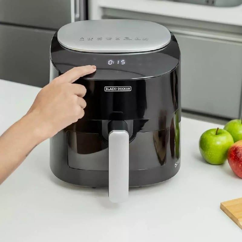Fritadeira Air Fryer 4.5L Black & Decker AFMDV360 Preta 127V