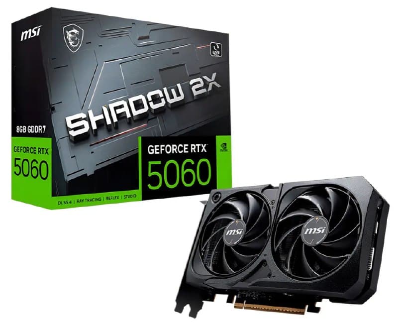 RTX 5060 8GB MSI SHADOW 2X