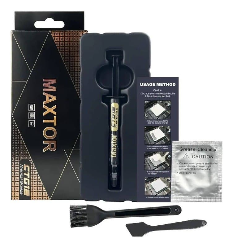 Pasta Térmica Maxtor Ctg12 - 18 W/mk Cpu Gpu Ps4 Xbox Laptop