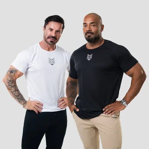 Kit 2 Camisetas Masculina Dry Alpha