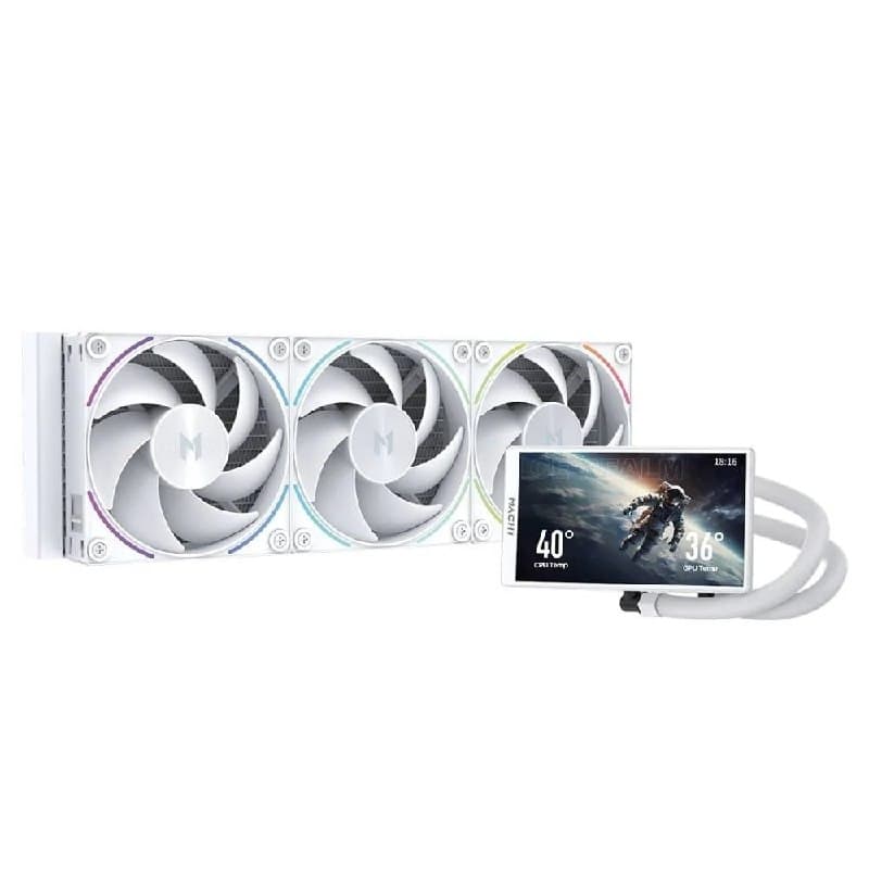 Water Cooler MACH1 POLAR ARGB, 360mm, AMD e Intel, Branco - IRV360WH