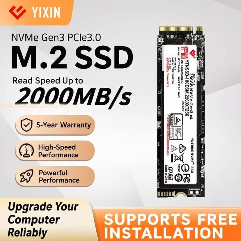 Yixin SSD PCIE 3.0 1Tb 2100Mbs