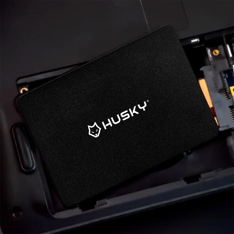 SSD Husky 512GB, SATA III, 2.5", Leitura 520MB/s, Gravação 450MB/s, Preto - HSSD001512