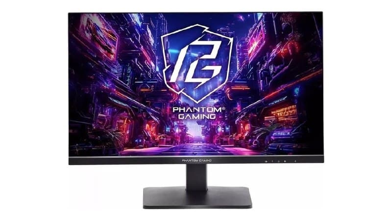 Monitor Gamer ASRock Phantom Gaming PG27QFT1B, 27 Pol, QHD, IPS, 1ms, 180hz, 99% sRGB, FreeSync