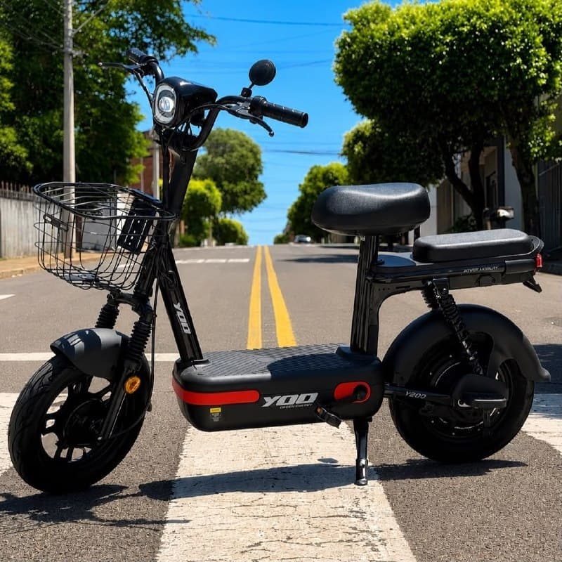 Bicicleta Elétrica Yoo Mobility Y-200 Aro 2025 350W