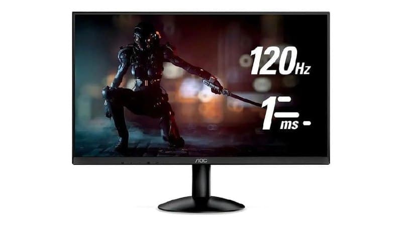 Monitor gamer Aoc Série B30 21.5'' Full Hd Gaming 120hz 1ms 22b30hm23 cor preto