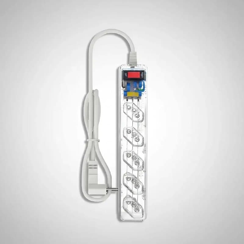 Protetor Elétrico Clamper iCLAMPER Energia 5 com Tecnologia LCF para 5 Tomadas