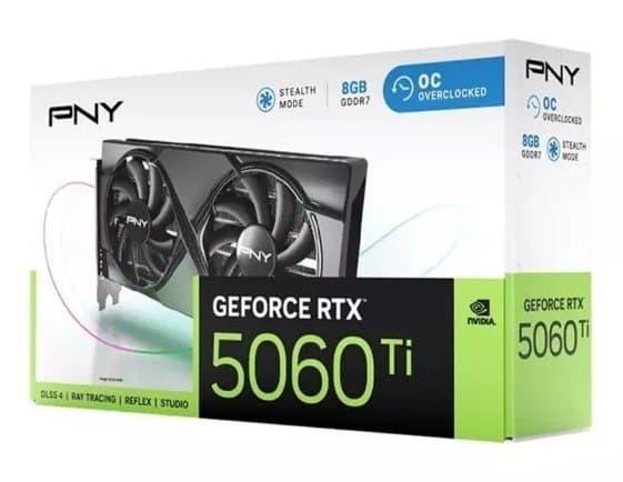 Nvidia GeForce RTX 5060Ti 8GB OC PNY