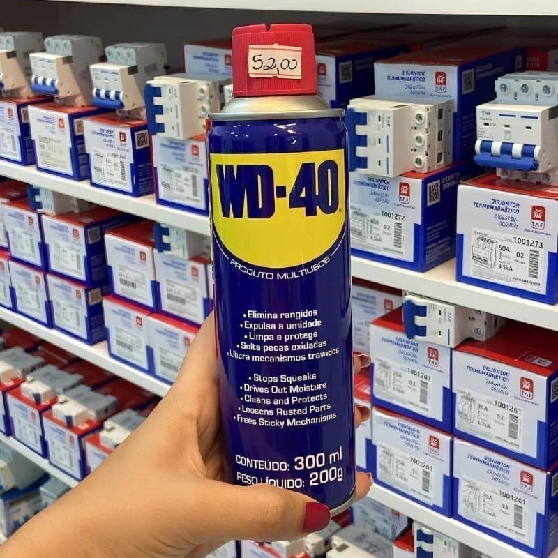 Óleo Lubrificante Desengripante Multiuso 300 Ml - Wd-40