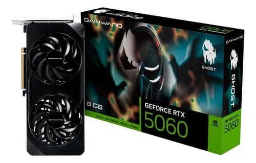 Placa de Vídeo Gainward RTX 5060 Ghost 8GB GDDR7 Nvidia 128 bit